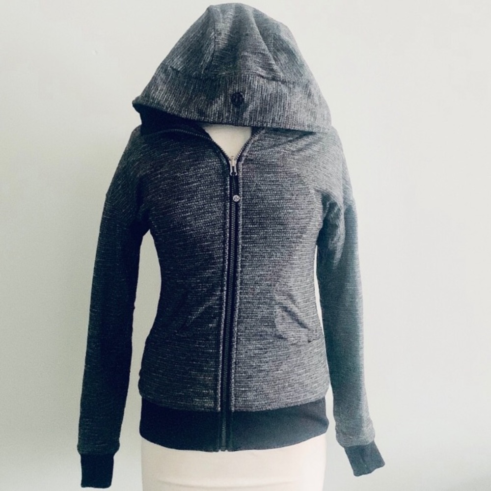 lululemon fleece zip up with hood